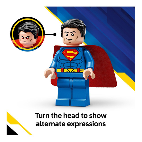 Juguete De Construcción Lego Dc Superman Mech Vs Lex Luthor