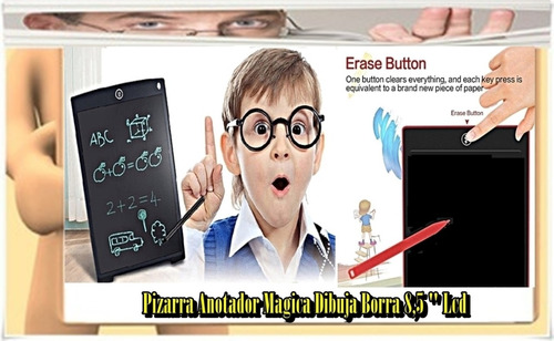 Pizarra Anotador Lcd 8.5 Tableta - Dibuja - Borra -v.urquiza