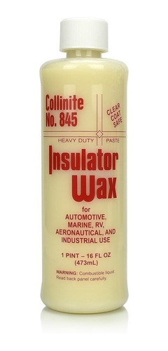 Collinite No. 845 Insulator Wax Cera 16 Oz