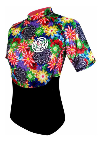 Remera Lycra Uv 50 Mujer Pileta Playa Kayak Natacion Kite 