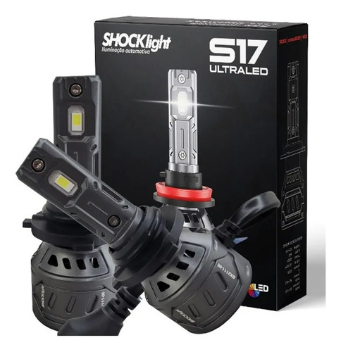 Ultra Led S17 Shocklight Com Canceller H1 H3 H7 H11 Hb4