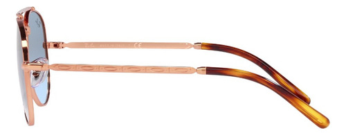 Lente De Sol Ray-ban New Aviator 0rb3625 Unisex New Aviator Plata Clear Gradient Blue Rose Gold Rose Gold
