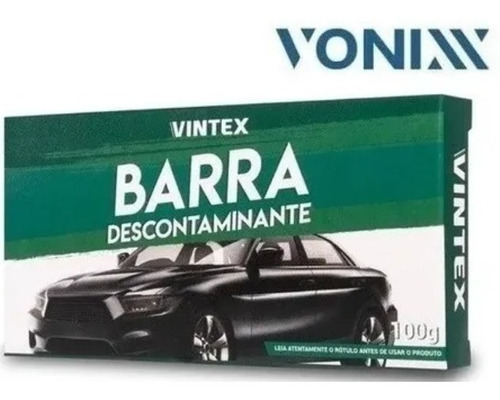 Clay Bar Removedor De Contaminantes Vonixx V-bar 100g