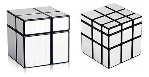 Espejo Cubo Rubik 2x2+ 3x3 Lubricado Speedcube