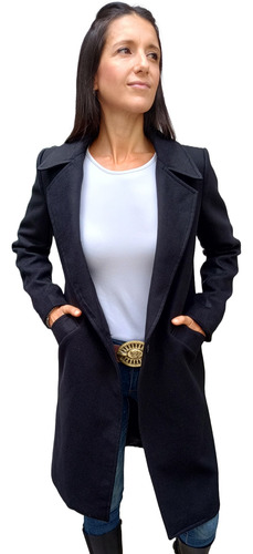 Tapado Mujer Campera Paño Saco Trench Abrigo Blazer