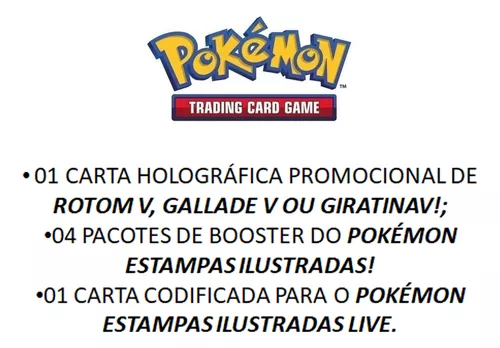 Lata Pokémon Potencial Oculto Rotom - Copag Loja