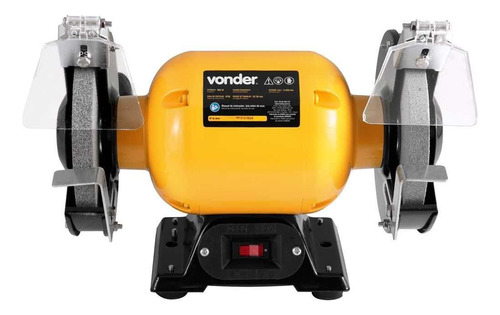 Moto Esmeril De Bancada 6 Pol 360w Com 2 Rebolos Vonder 220v