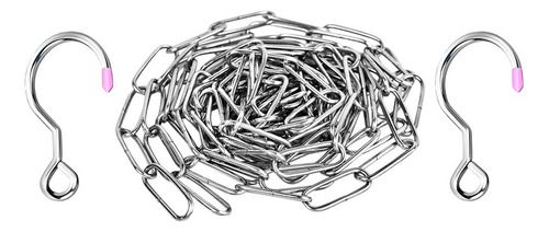 Cadenas Colgantes Para Cestas, Cadena De Ropa De Acero Inoxi