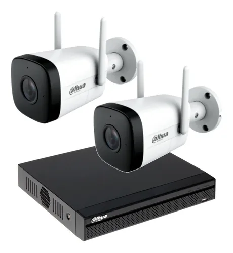 Camara Wifi Seguridad Exterior 1080p Fija Vigilancia Kit-2