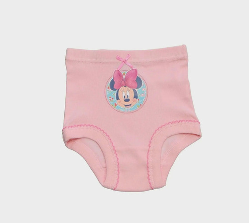 Calzón Minnie Algodón Caffarena Talla 6 Pack 3 40434