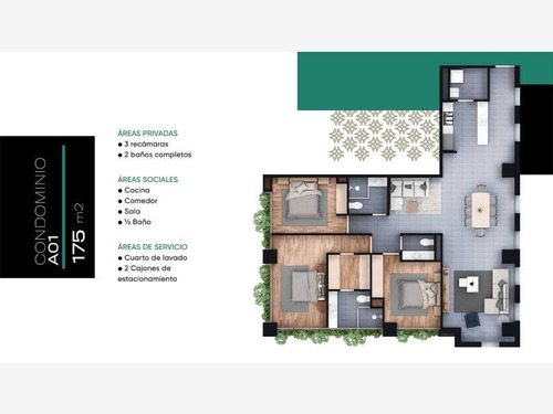 Imagen 3 de 8 de Departamento En Venta Agua Caliente