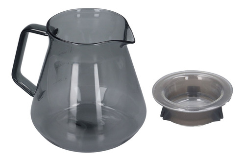 Cafetera De Vidrio De Borosilicato De Alto Contenido Gris Ga