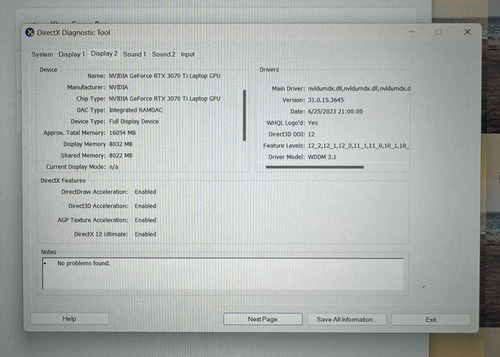 Asus Rog Strix Scar 15 Rtx 3070 Ti I9-12900h 16gb Ddr5 1tb Negro (Usado)