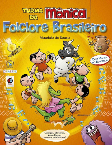 Livro Turma Da Mônica - Folclore Brasileiro