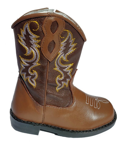 Bota Country Texana Infantil Cowboy Ki-fofo Rodeio Peão 8120