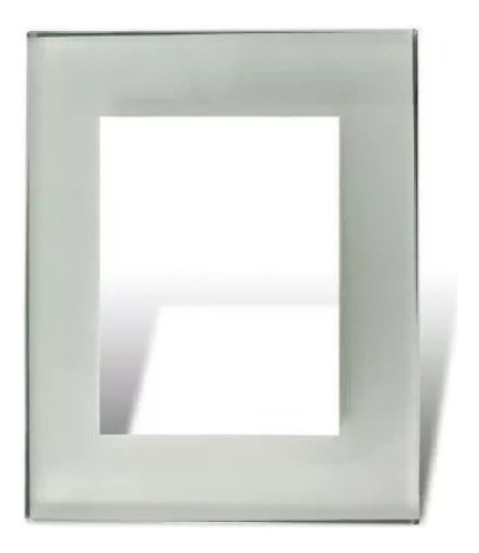 Tapa Vidrio Bauhaus Blanca Cambre Color Blanco 4962