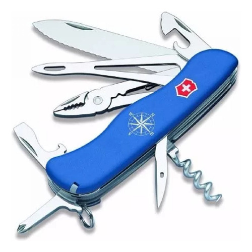 Cortaplumas Victorinox Skipper Azul Suiza 17 Usos Navajas