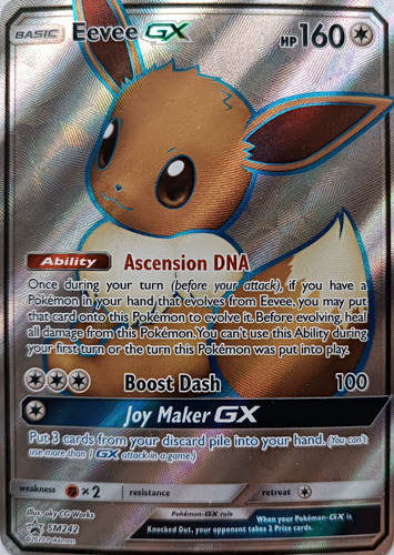 Pokémon Tcg Eevee Gx Sm242 Full Art