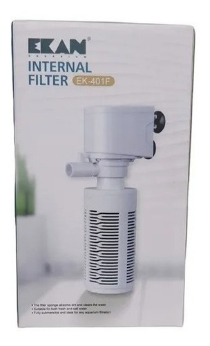 Filtro Interno Ekan Ek-401f 400lts/h 4w