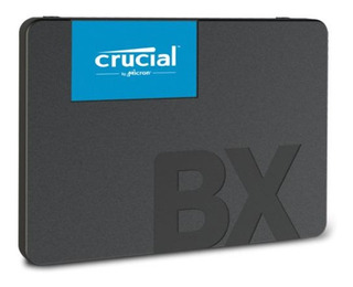 Disco sólido SSD interno Crucial CT500BX500SSD1 500GB negro