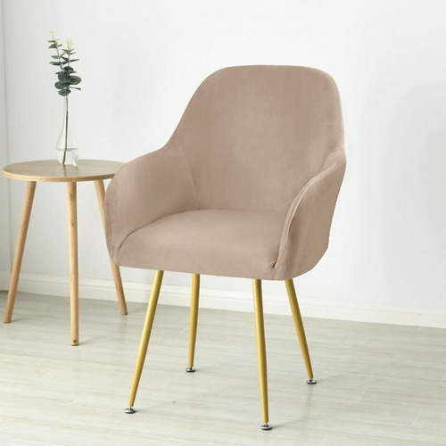 Funda Elástica De Brazo Alto For Silla De Comedor Cubierta