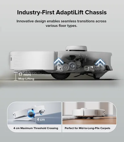 Roborock Qrevo Edge Robot Aspirador Y Trapeador Con Succión