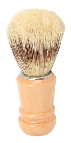 Brocha De Afeitar Suave Para Barba, Mango De Madera, Residuo