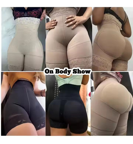 Panty Short Fajas Colombianas Moldeadoras Control De Abdomen