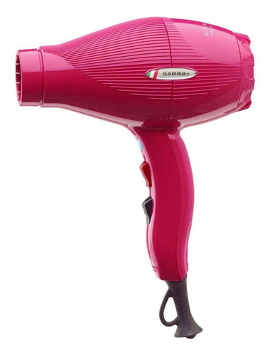 Secadora de cabello Gamma Più E-T.C. Light fucsia hollywood 220V - 240V