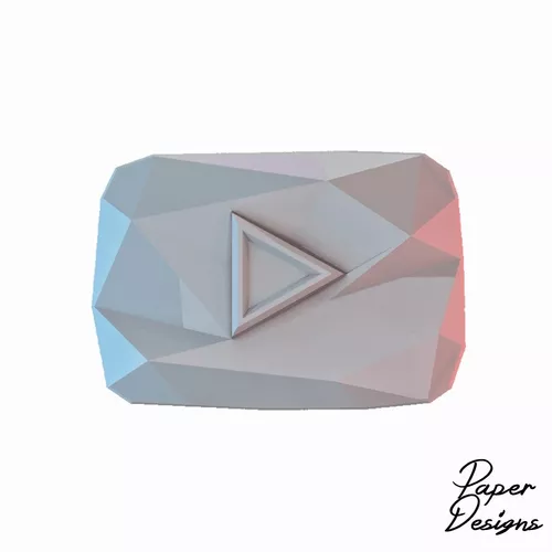 Boton De Diamante De Youtube | MercadoLibre 📦