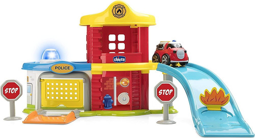 Pista Playcity Chicco Playcity Rescue Bomberos Sonidos