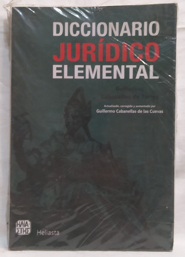 Diccionario Jurídico Elemental Guillermo Cabanellas D Torres