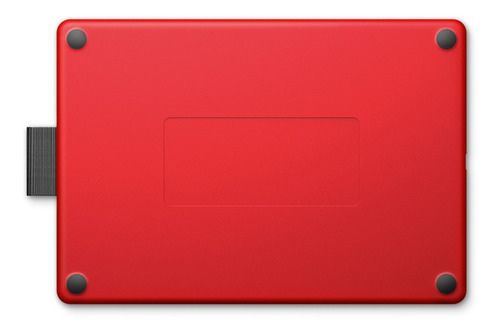 Imagen 2 de 3 de Tableta Gráfica Wacom One Small Black/red Tl472