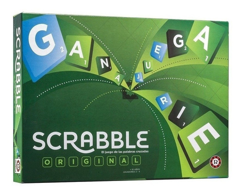 Juego Scrabble Original Mattel Ruibal 