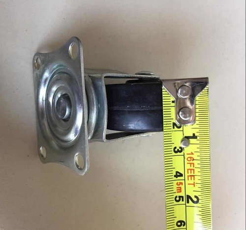 Imagen 3 de 5 de Rueda 50 Mm Base Giratoria Reforzada