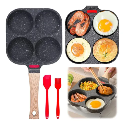 Bc Sartén Antiadherente For 4 Huevos, Sartén For Huevos,