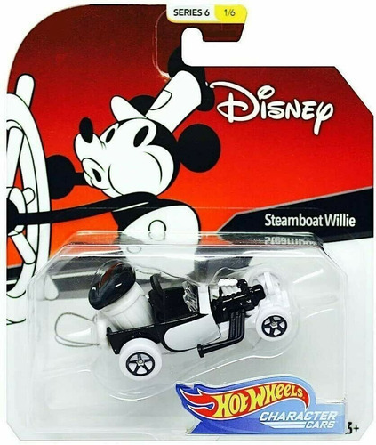 Hot Wheels Disney Steamboat Willie Character Cars
