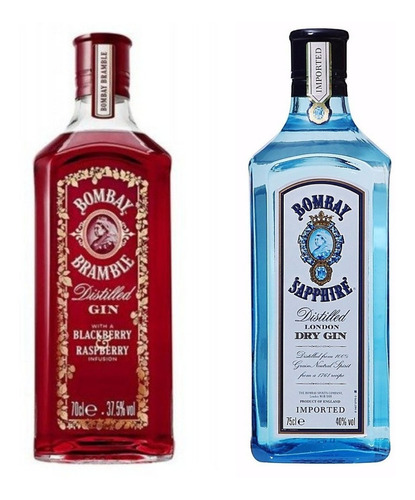 Gin Bombay Bramble  Raspberry + London Dry Zetta Bebidas