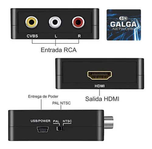 Adaptador Rca Hdmi