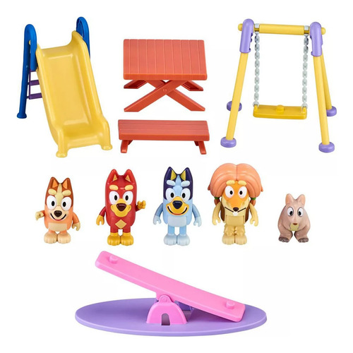 Bluey Deluxe Park Juego Tematico Playset