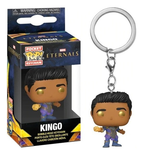 Kingo - Eternals Funko Pop! Keychain