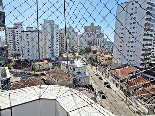 Vista Para O Mar, 2 Dormitórios, Suíte, Sacada Gourmet, Piscina, R$ 360 Mil, Em Praia Grande (ap1399).