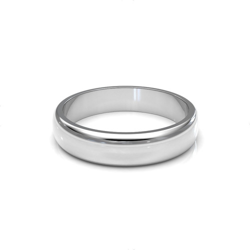 Imagen 2 de 10 de Argolla De Plata 925 De 4mm De Matrimonio Agálea Joyería
