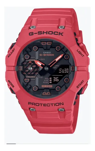 G Shock Ga B001 1adr Original Bluetooth Rojo Carbono