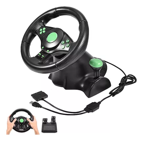 Volante Formula 1 Marcha Pedal Xbox 360 PC Corrida Jogos Kart Acao