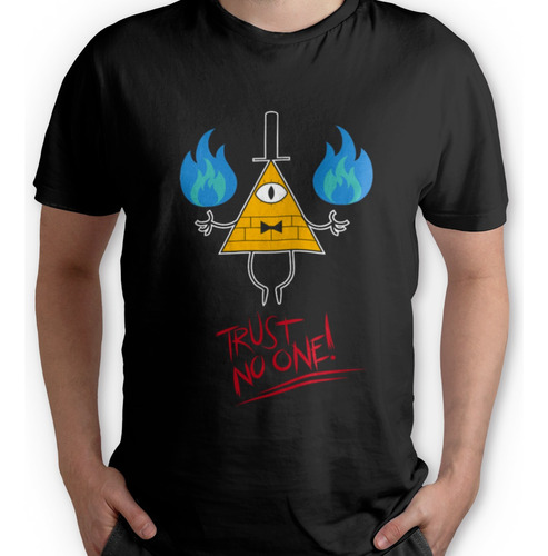 Polera Gravity Falls Bill Cipher 100% Algodón