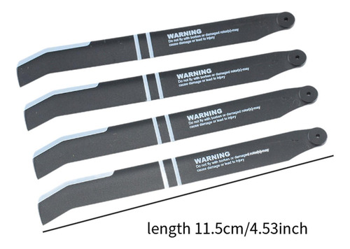 4x Cuchilla Del Rotor Principal Para Accesorios De Reemplazo