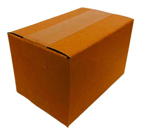 Kit 100 cajas de cartón (19x12x12) cm