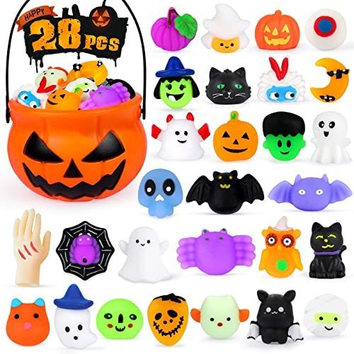 28pcs Halloween Mochi Juguetes Exquisitos Con Y1vyo