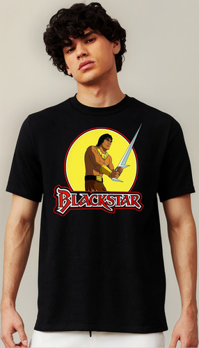 Playera Blackstar Diseño 01 Caricaturas Retro Beloma